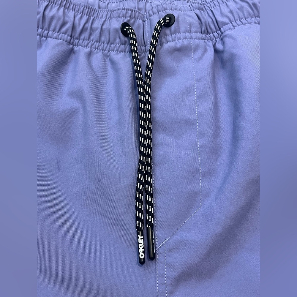 Oakley Hydrolix Regular Fit Men's Purple / Blue  Swim Trunks w Pockets Size XL - Picture 3 of 16